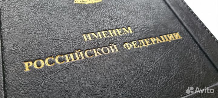 Папка с Фемидой