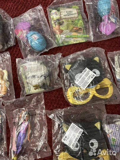 Игрушки из Макдональдса хэппи мил