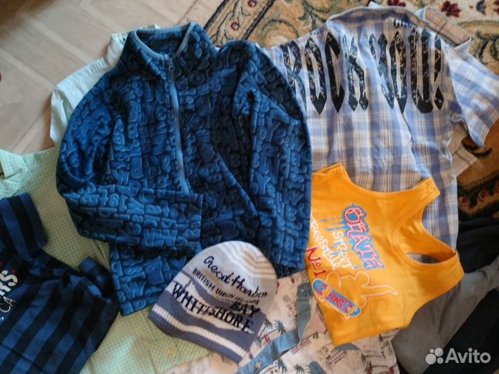 Рубашки пакетом для мальчика р. 128