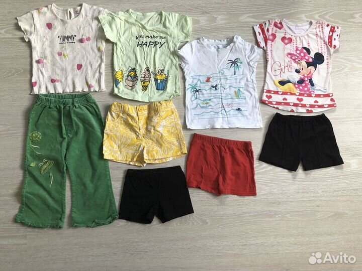 Пакет вещей на девочку 86-92