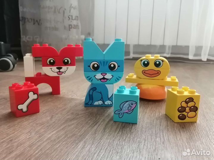 Лего дупло Мои первые домашние животные