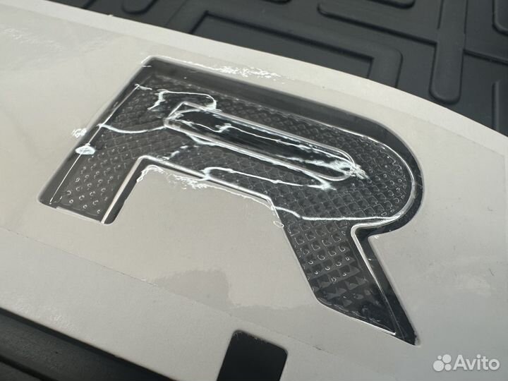 Буквы, надпись Range Rover (черные)