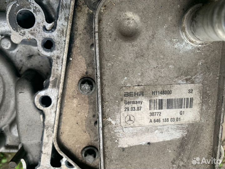 Крышка двигателя передняя 2.2 CDI Sprinter 906