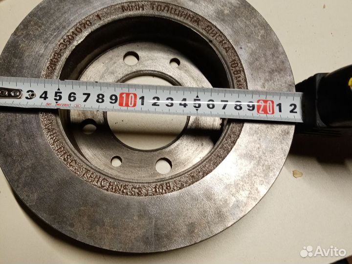 Диск тормозной передний