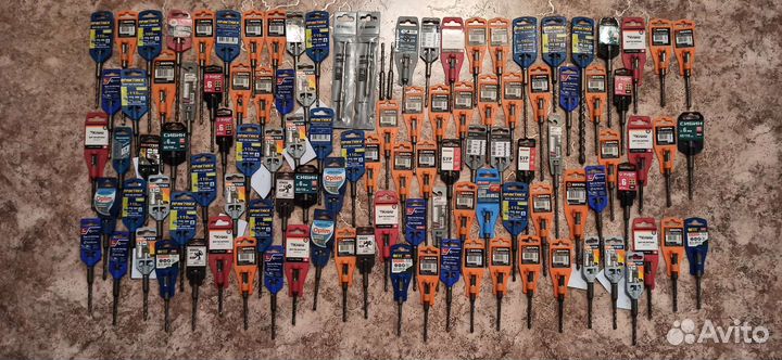 Буры для перфоратора SDS plus 6*110 и 6*160 и свер