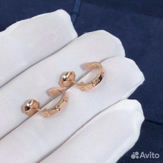 Серьги Cartier Love