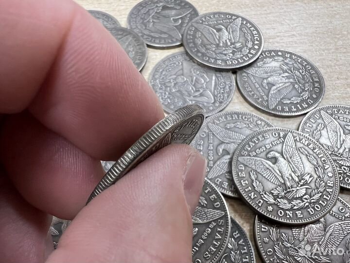 Монета один доллар 1881 Хобо коллекция реплика