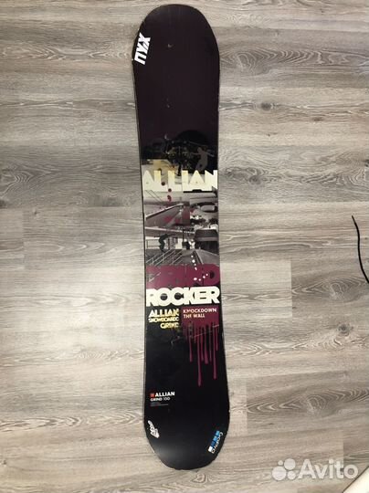 Сноуборд Allian grind rocker 150