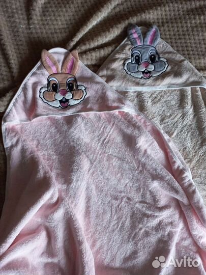 Полотенце пончо детское 90/90