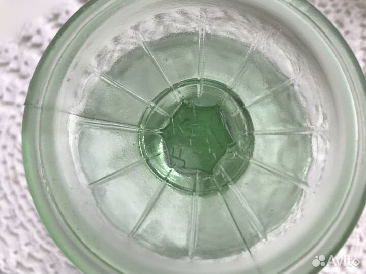 Ваза на ножке, блюдца, винтаж