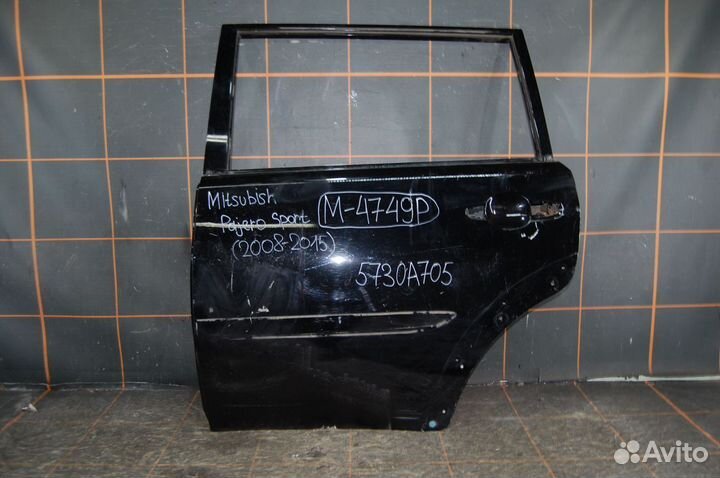 Дверь задняя левая - Mitsubishi Pajero Sport 2