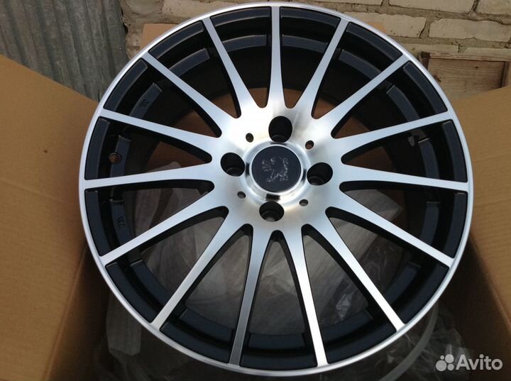 Диски NPW 16” 4x108 Peugeot Citroёn серебро+алмаз