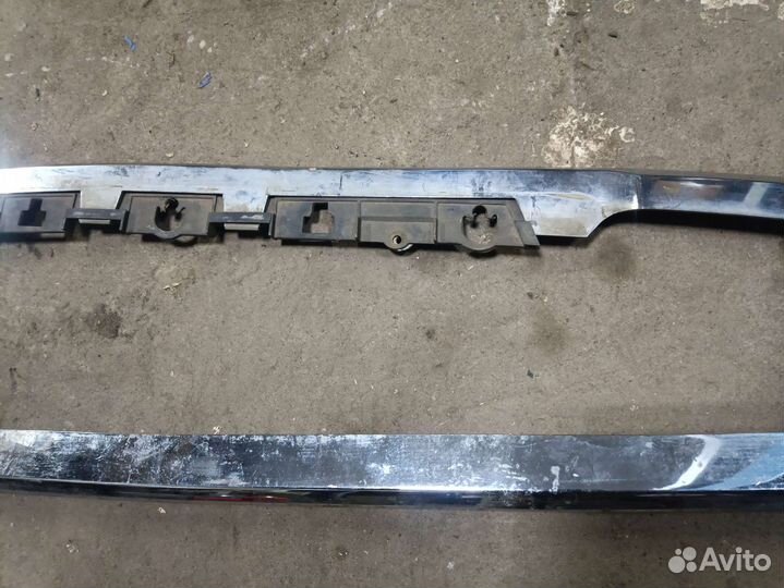 Хром с бамперов опель омега а рестайл