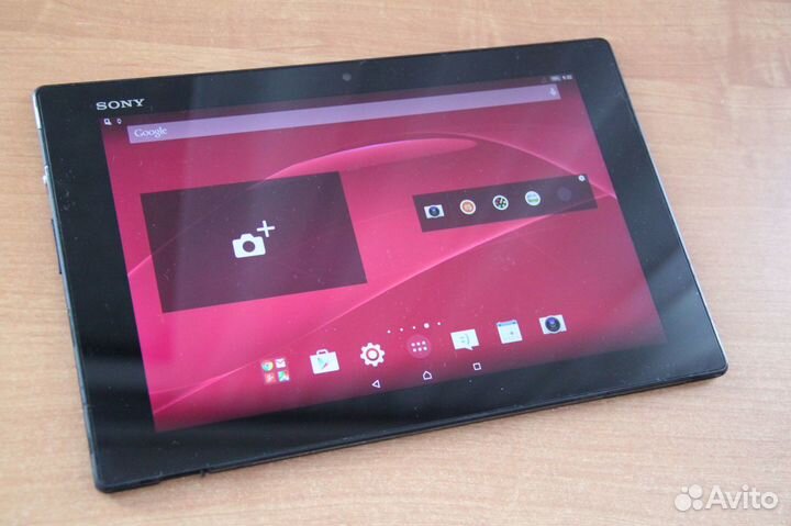 Планшет sony xperia tablet z