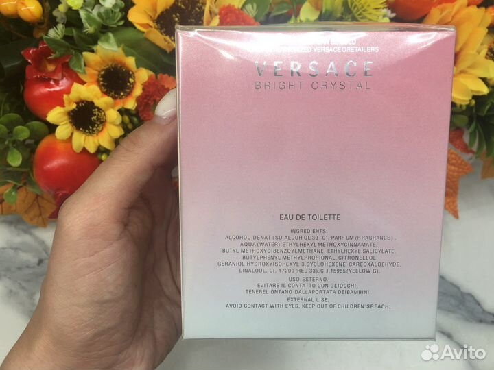 Духи женские versace bright crystal
