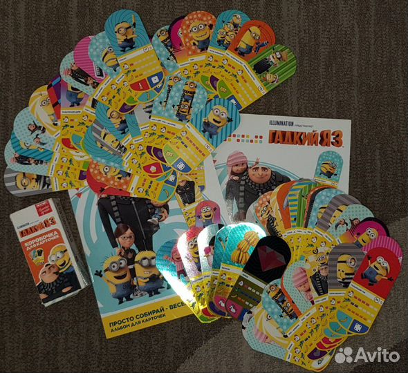 Миньоны карточки / журнал