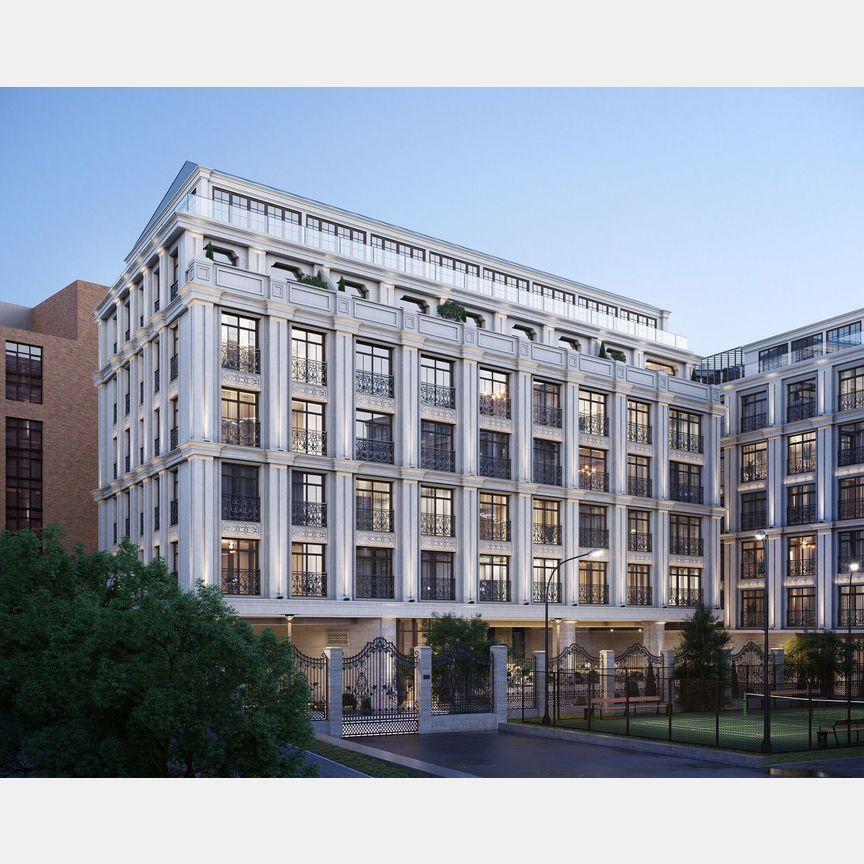 1-к. квартира, 58,3 м², 3/6 эт.