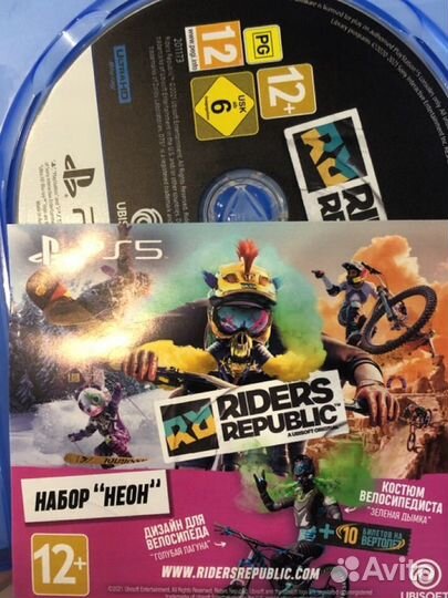 Riders republic ps5 диск