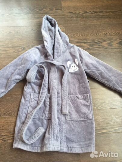 Детский махвовый халат