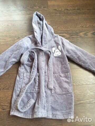 Детский махвовый халат