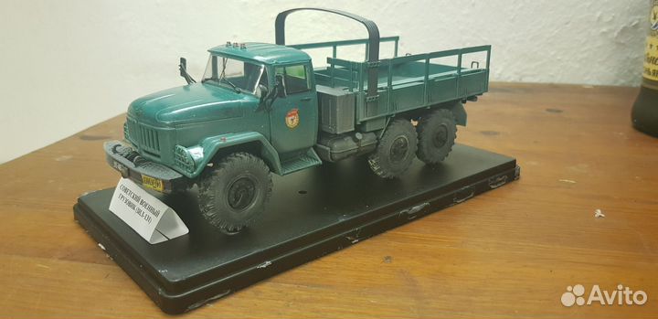 Модель грузовика ЗИЛ-131 массштаб 1-35