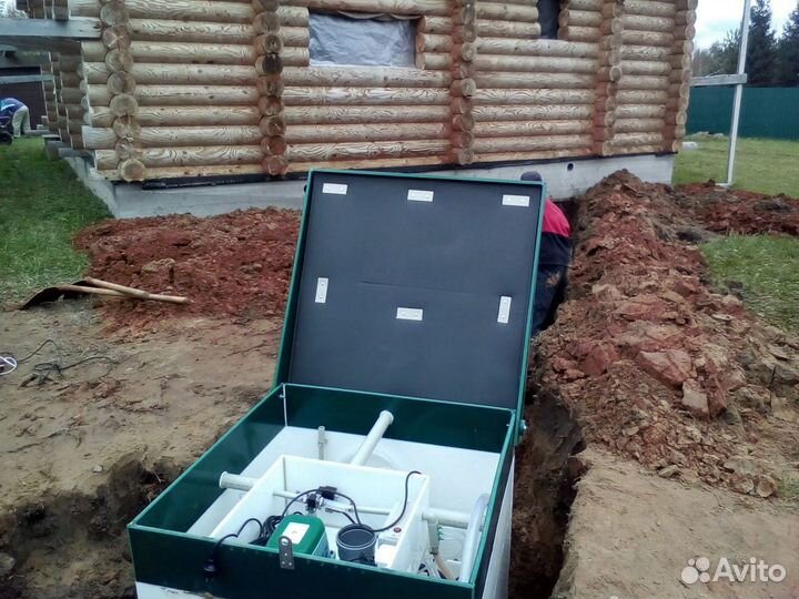 Септик эко Альта 4 с переливом