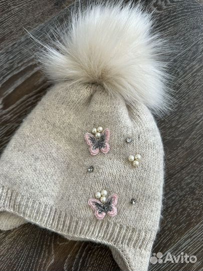 Комплект шапка, шарф детский