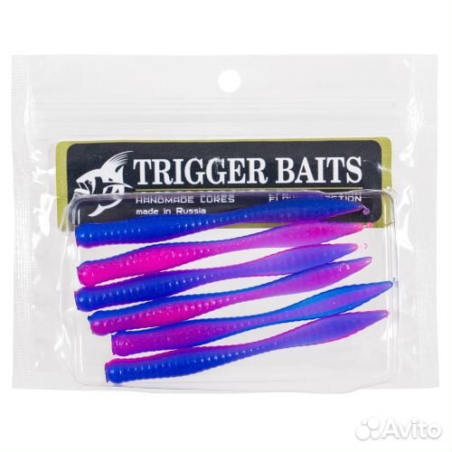 Силиконовая приманка Trigger Baits Flat Worm