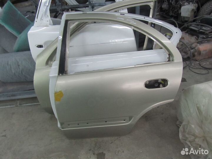Дверь задняя левая nissan almera n16