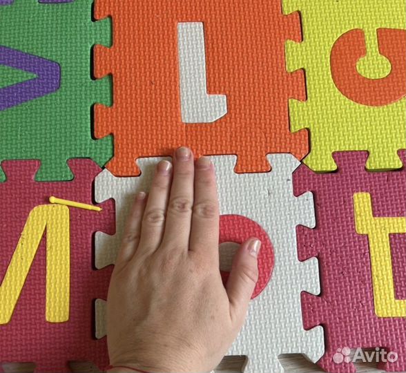 Коврик пазл из 3 наборов