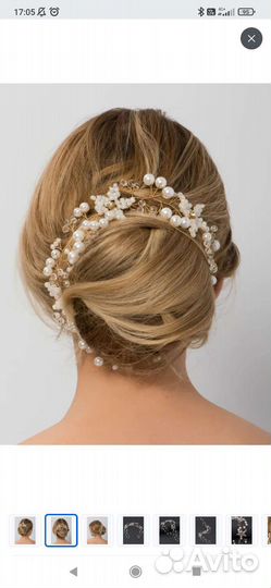 Украшение для волос на свадьбу