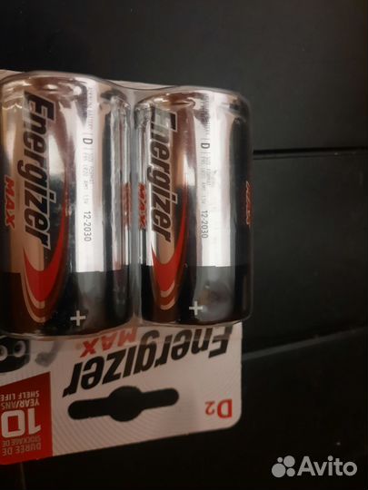 Батарейки energizer max D2