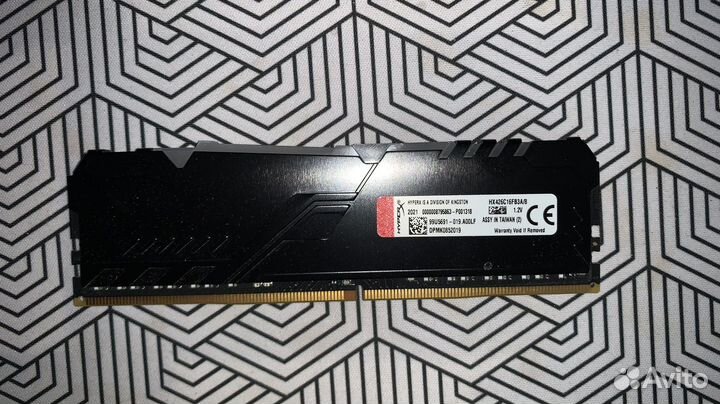 Hyperx fury ddr4 8gb rgb 2667mhz