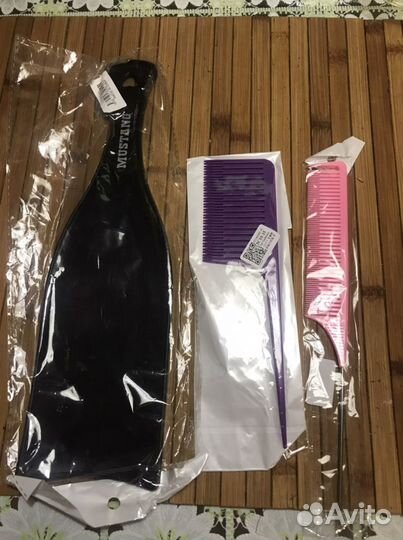 Расческа и шпатель для мелирования