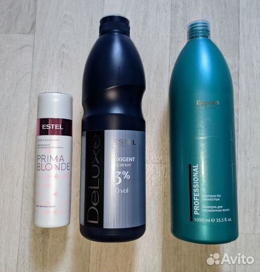 Estel оксид 3, блеск бальзам для светлых волос