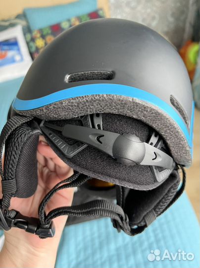 Горнолыжный шлем с визором Salomon Grom Visor