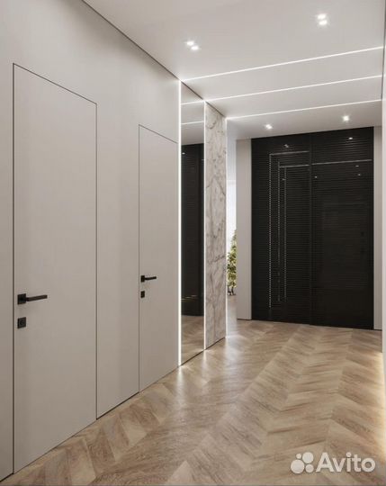 Скрытые двери invisible