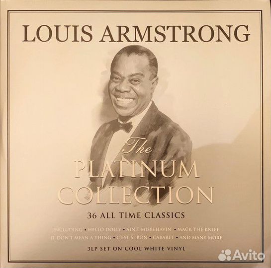 Виниловая пластинка FAT louis armstrong, platinum