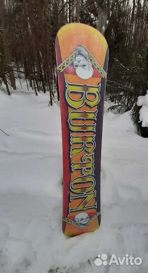 Сноуборд Burton + крепление Burton custom