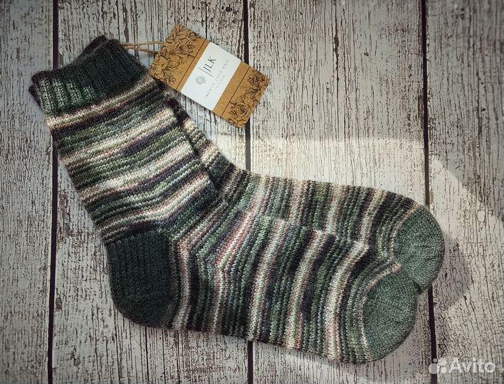 Носки вязаные