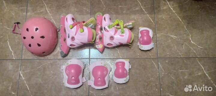 Детские ролики и защита