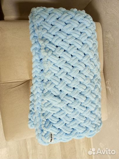 Плед детский плюшевый новый