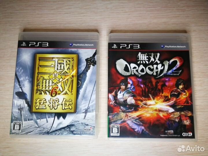 Диски для Play Station 3 и Play Station 4. Япония