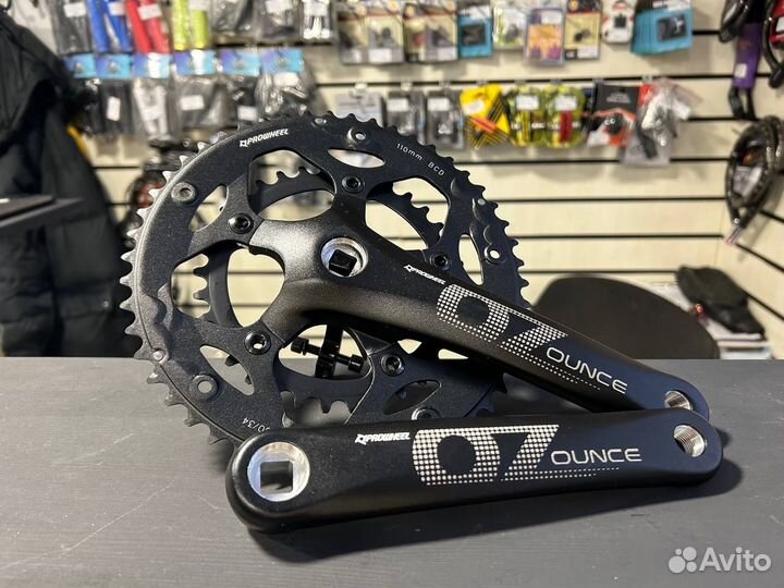 Системы шатунов для шоссейного велосипеда