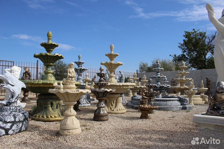 Фонтан бетонный 