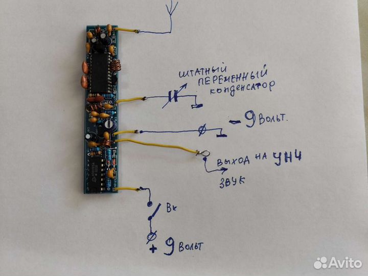 Фм планка на ретро 87.5-108мгц.на приемники. СССР