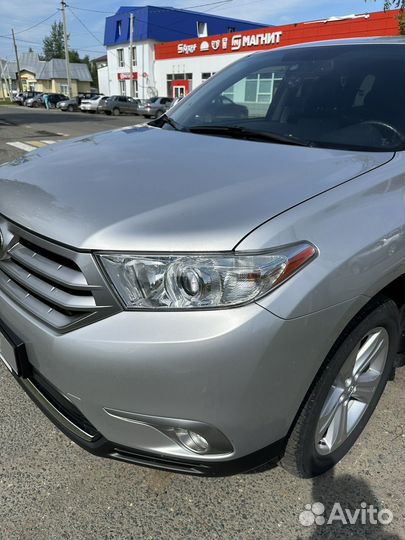 Toyota Highlander 3.5 AT, 2010, битый, 73 000 км