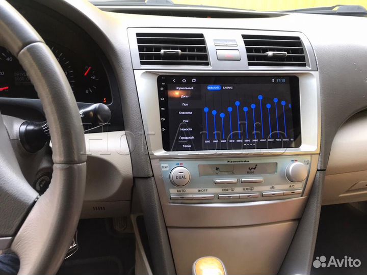 Магнитола Андроид для Тойота Камри 40-й кузов