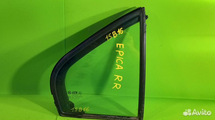 Форточка двери задней правой для Chevrolet Epica
