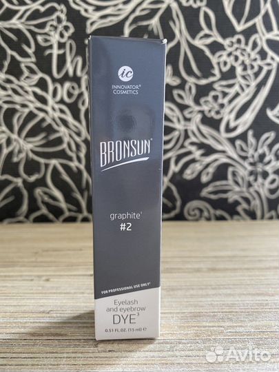 Краска для бровей bronsun